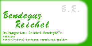 bendeguz reichel business card